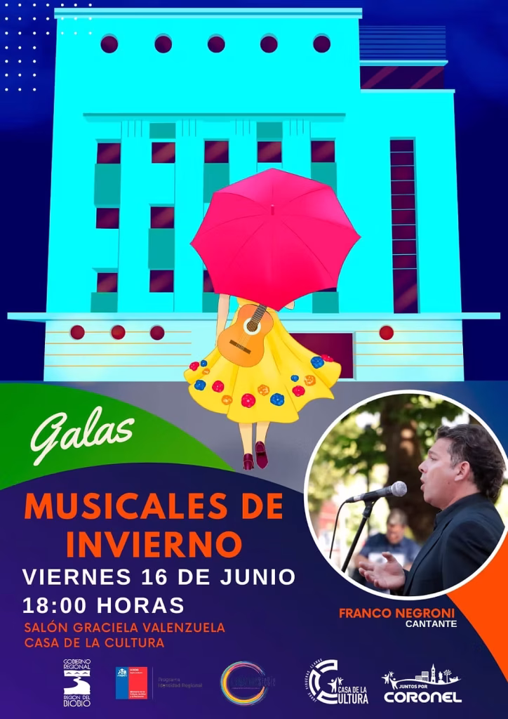 Galas Musicales de Invierno con el cantante Franco Negroni Galas Musicales de Invierno con el cantante Franco Negroni