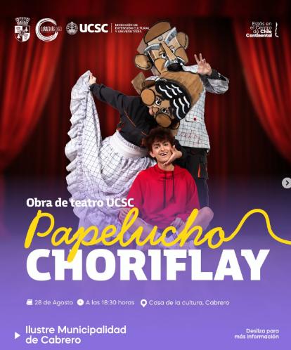 Presentación de la obra “Papelucho choriflay” Presentación de la obra “Papelucho choriflay”