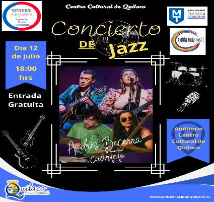 Concierto de jazz moderno con Andrés becerra