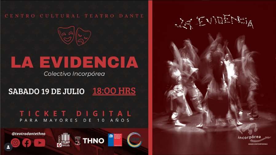 Obra de danza “La evidencia” Obra de danza “La evidencia”