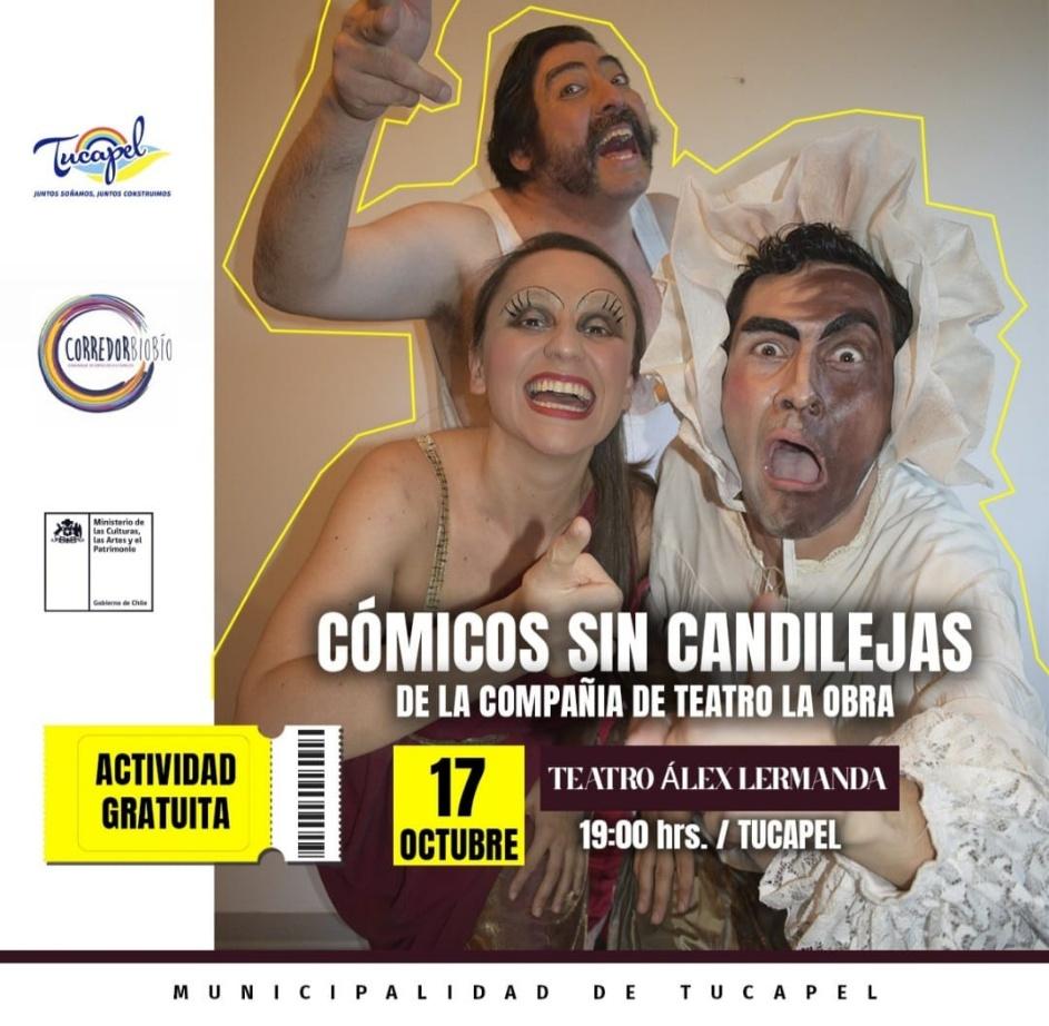 Función de “Cómicos sin candilejas” Función de “Cómicos sin candilejas”
