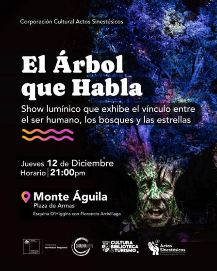 “El árbol que habla” deslumbró a los monteaguilinos