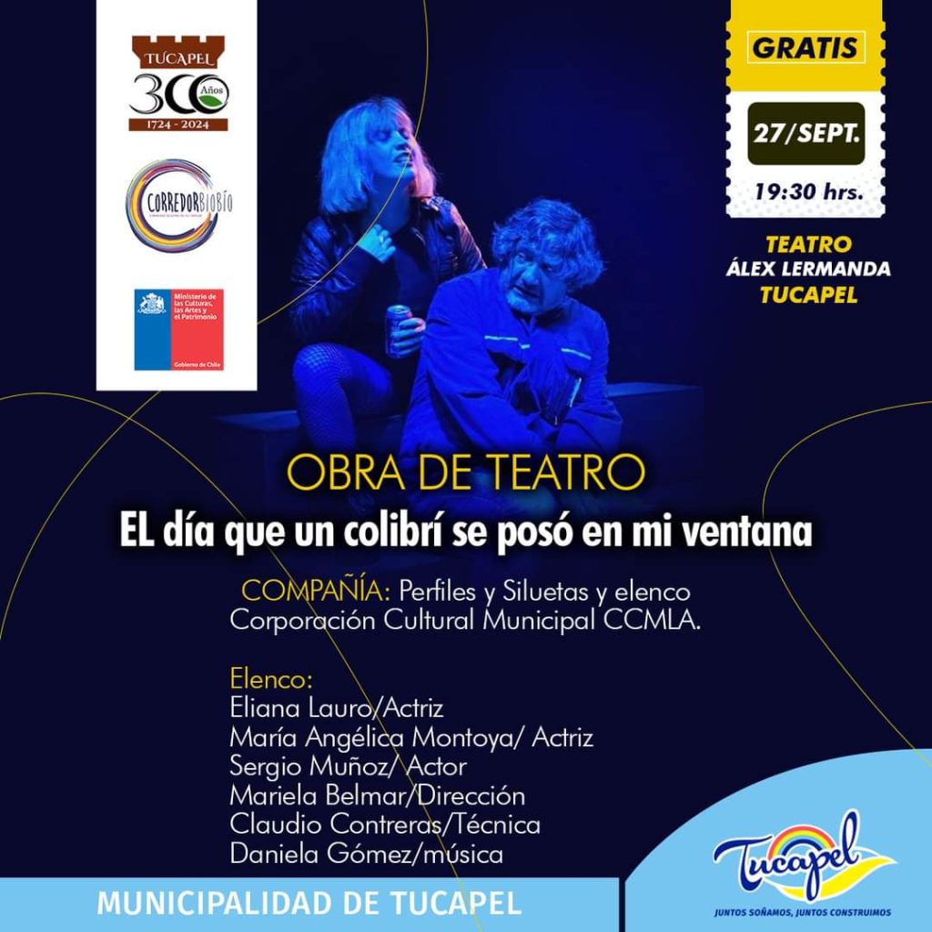 Presentación de la obra “ “El día que un colibrí se posó en mi ventana”